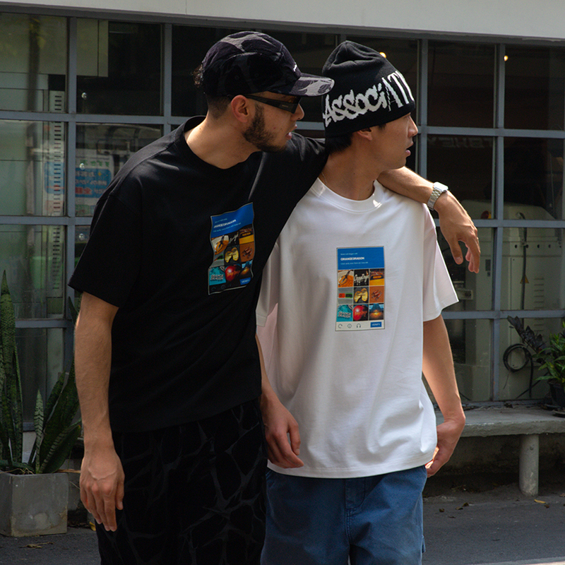 Od/Orangedragon 26 Summer Verification Code Unlock Page 290g Cotton Antibacterial Cooling Casual Short-Sleeve T-Shirt