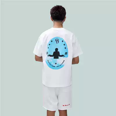 ORANGEDRAGON OD 21 summer DONCARE co-name round collar LOGO printed cotton loose T-shirt short sleeve