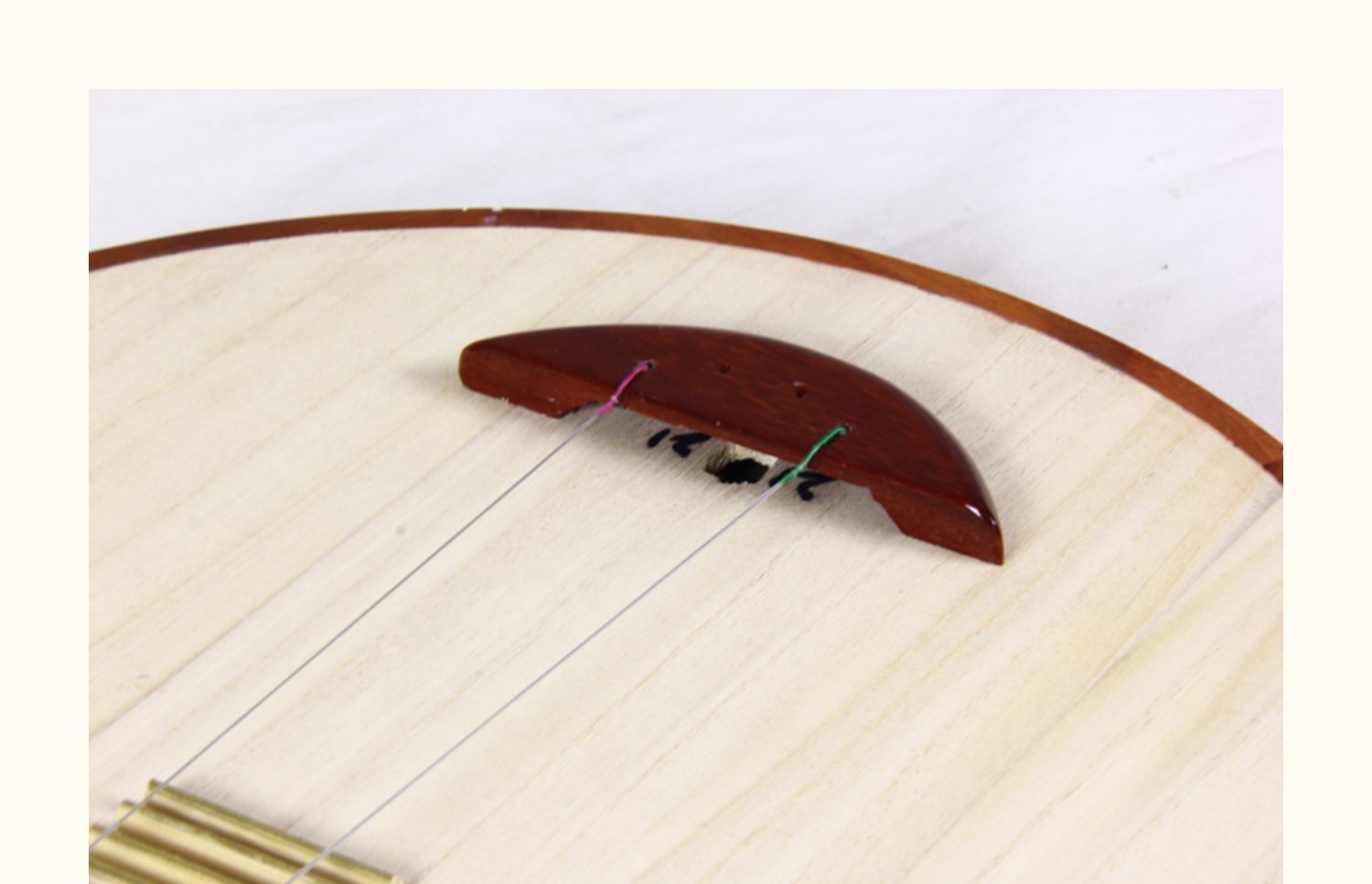 Rosewood inlay yueqin nhạc cụ biểu diễn chuyên nghiệp 40 lớn hai màu vàng Bắc Kinh opera yueqin nhạc dân gian gỗ gụ yueqin - Nhạc cụ dân tộc đàn cổ cầm giá rẻ