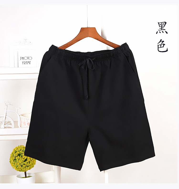 Quần short kẻ sọc Nhật Bản năm quần cotton XL 200 kg có thể mặc đồ ngủ nhà rộng rãi thể thao và giải trí - Quần tây quần áo nam hàng hiệu