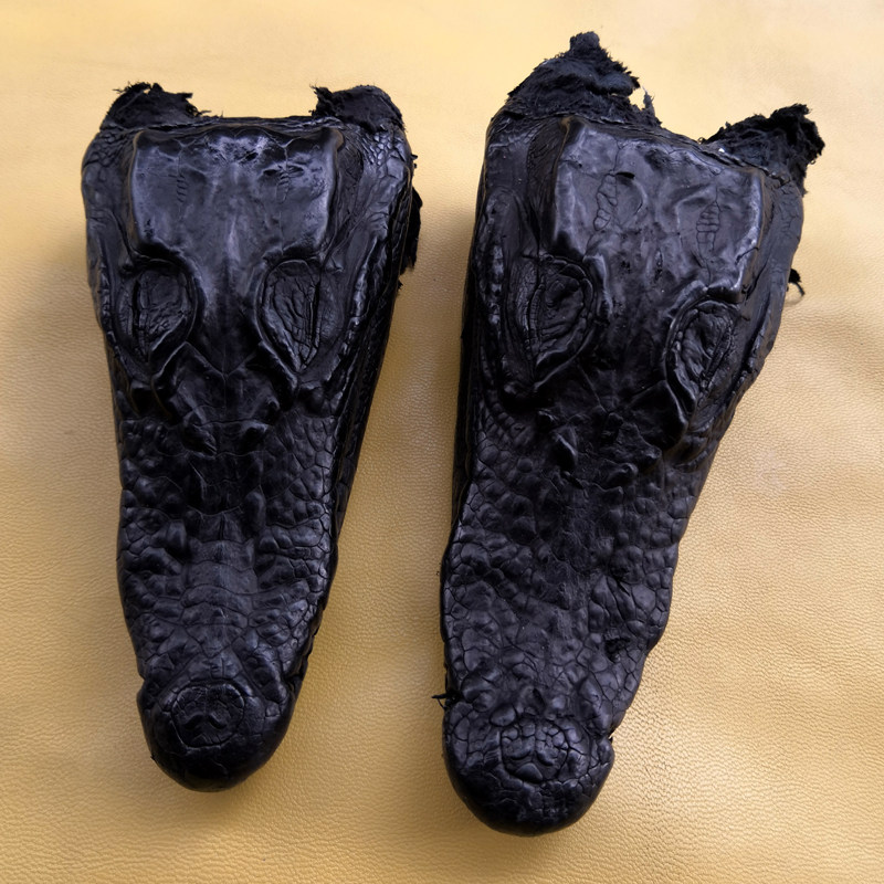 DIY Leather Fish Head Skull Head DIY Handmade Fish Skull Keychain Craft Gift Ornament Decoration