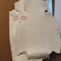 Open Cloud Group Americas avocado white belly leather material DIY bamboo knuckle small bag wallet mobile phone shell strap material leather material