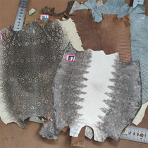 Imported Kering Group Himalayan white lizard leather DIY leather goods wallet mobile phone case strap material lizard skin