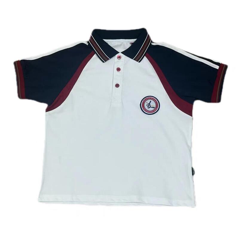 Dongguan Jiamei School Uniforms: Summer, Autumn, and Winter Short-Sleeve Jackets and Sports Suits, Same Style as Jiamei School Tops Dongguan Jiamei School Uniforms: Summer, Autumn, and Winter Short-Sleeve Jackets and Sports Suits, Same Style as Jiamei School Tops