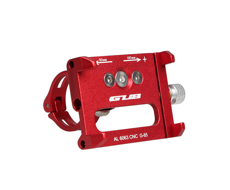 GUB G85 Aluminum Alloy Mobile Phone Holder Navigation Clip Mountain Road Bike Locomotive Bike Riding Gear