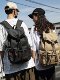 Retro Backpack Outdoor Workwear Computer Men's Canvas Backpack Men's College Student Bag Women's Travel Bag Large Capacity