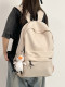 Backpack for Men, Simple Large-Capacity Computer Backpack for Women, Casual Korean Style School Bag for Junior High School Students, High School Students, and College Students