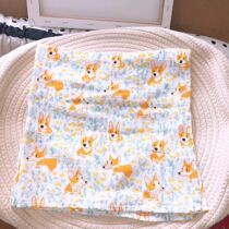 60cm baby triangle scarf newborn bamboo cotton gauze saliva towel feeding milk towel baby square scarf bib spring and autumn