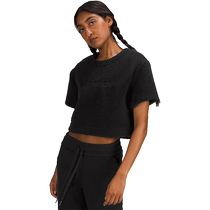 Textured Womens Brushed T-Shirt *Logo丨lululemon丨LW3FZ3S