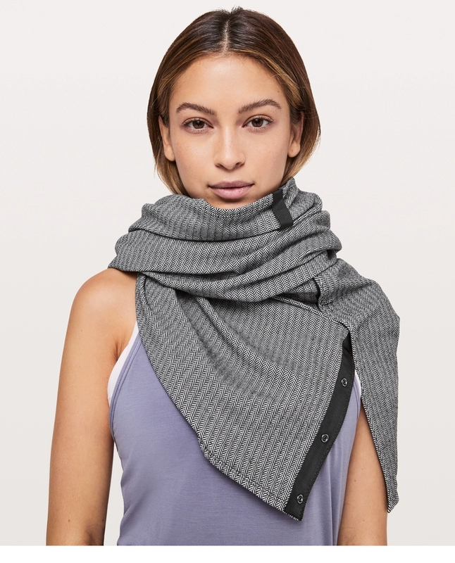 Lululemon Scarf Khăn quàng cổ nữ Viniasa * Vải Rulu LW9L00S khăn đi phượt đa năng