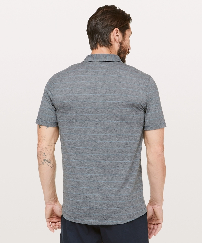 Lululemon 丨 Áo thun thể thao nam Evolution Evolution LM3BHWS áo polo tay dài