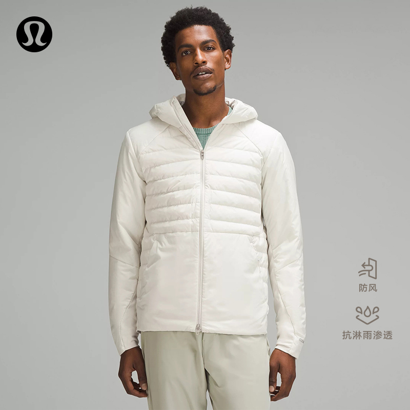 Down for It All Men's down Hooded Jacket, Windproof and Water-Resistant丨Lululemon丨Lm4Amvs Down for It All Men's down Hooded Jacket, Windproof and Water-Resistant丨Lululemon丨Lm4Amvs