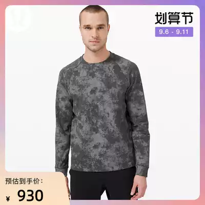 lululemon 'City Sweat men's round neck thick cotton T LM3DADS