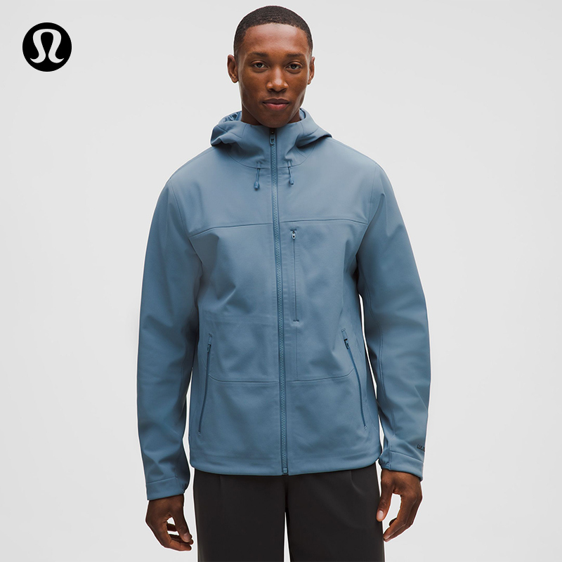 Cross Chill Men's Urban Trail Jacket Windproof and Water-Resistant丨Lululemon丨Lm4Atws