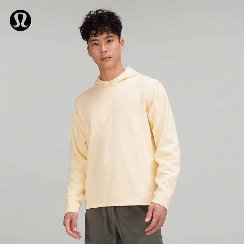 Online exclusive lululemon -- Flench Terry men loose with hoodie LM3DFCS