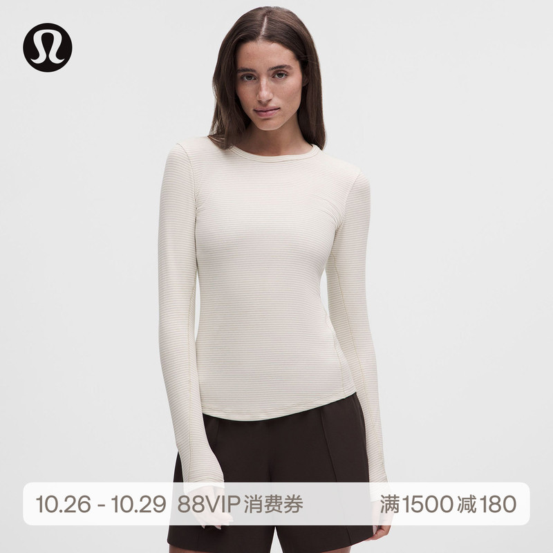 Hold Tight Women's Slim Fit Long Sleeve T-Shirt丨Lululemon丨Lw3Ks2S