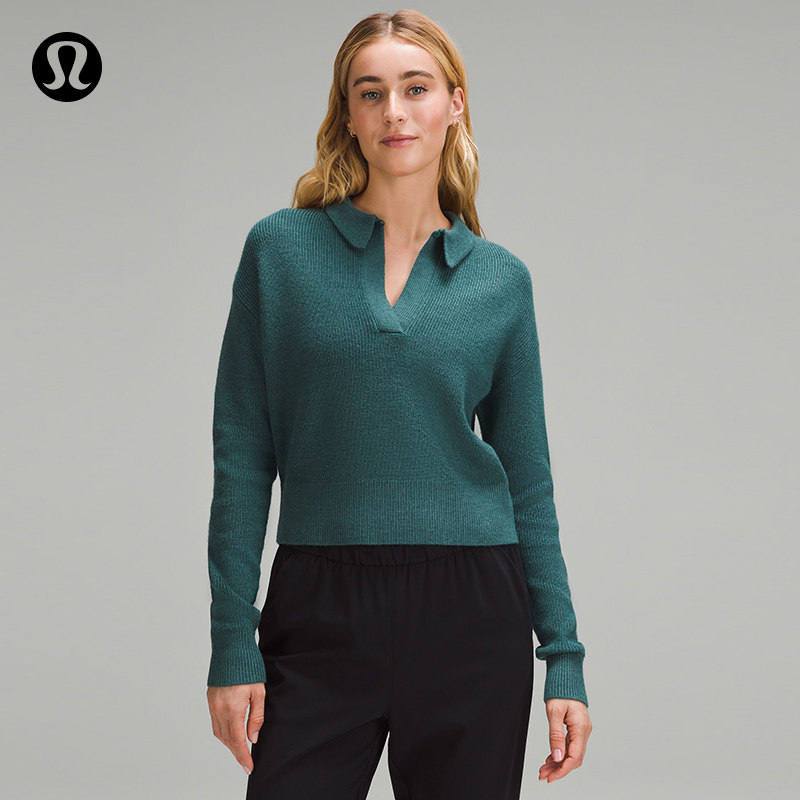 Lady Collaed wool blend to lead the sweater -- lululemon -- LW3HJNS-Taobao