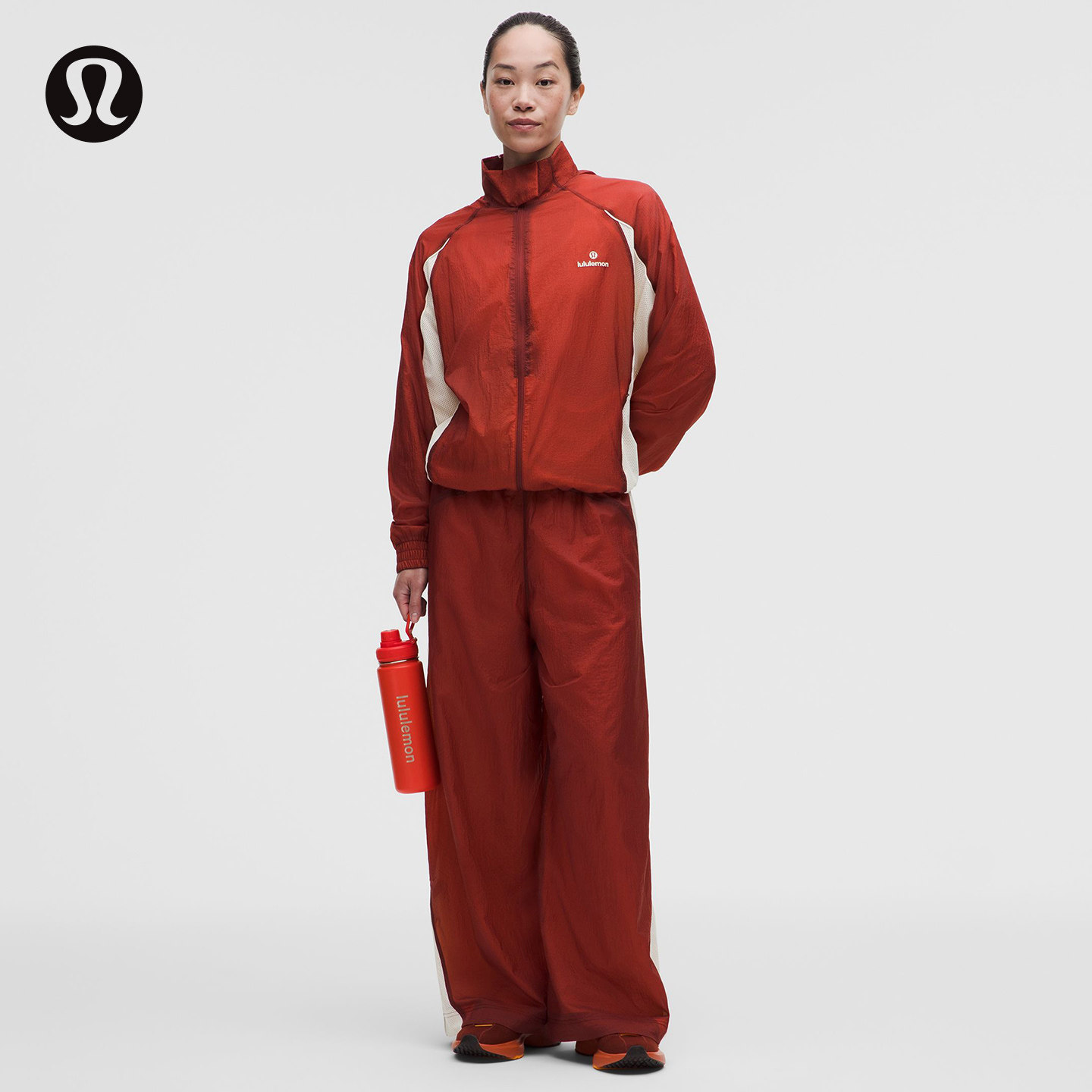 License To Train 女士纹理中腰运动裤丨lululemon丨LW5JGRA
