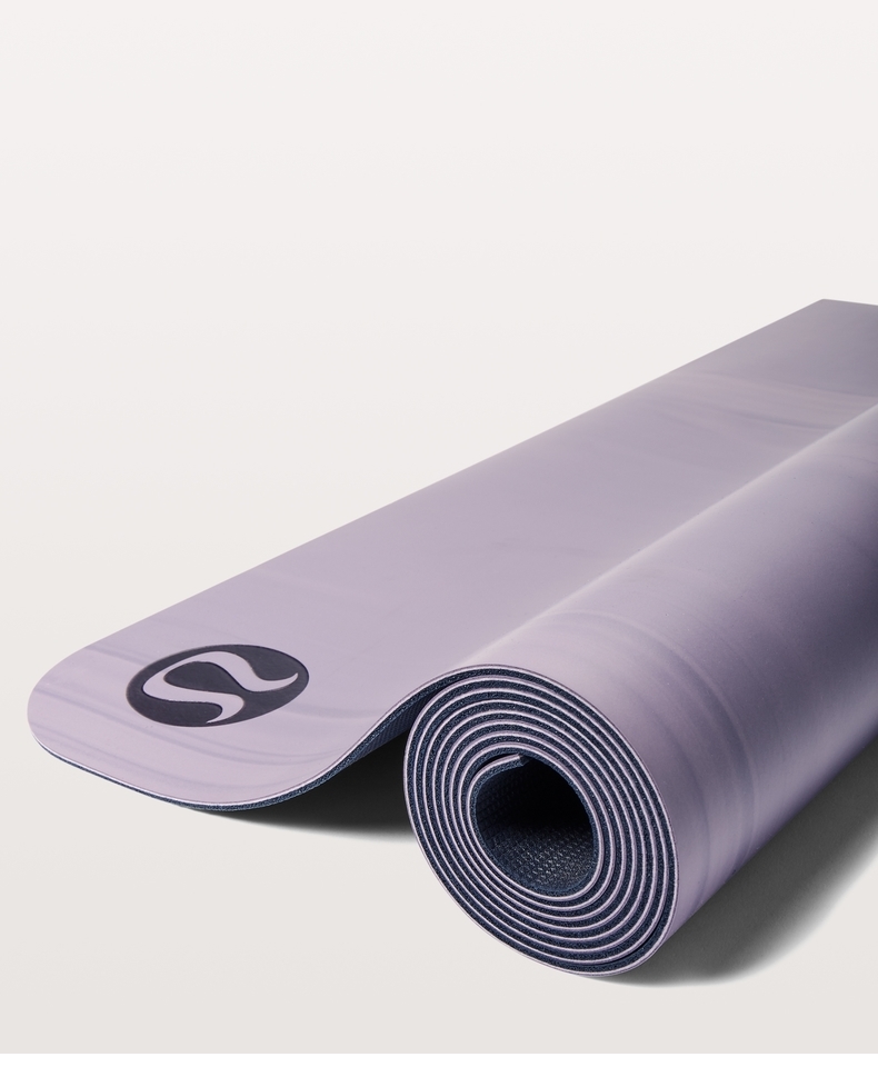 Lululemon Tấm thảm yoga hai mặt có thể đảo ngược được 3 viên đá cẩm thạch LU9A78S mua thảm yoga