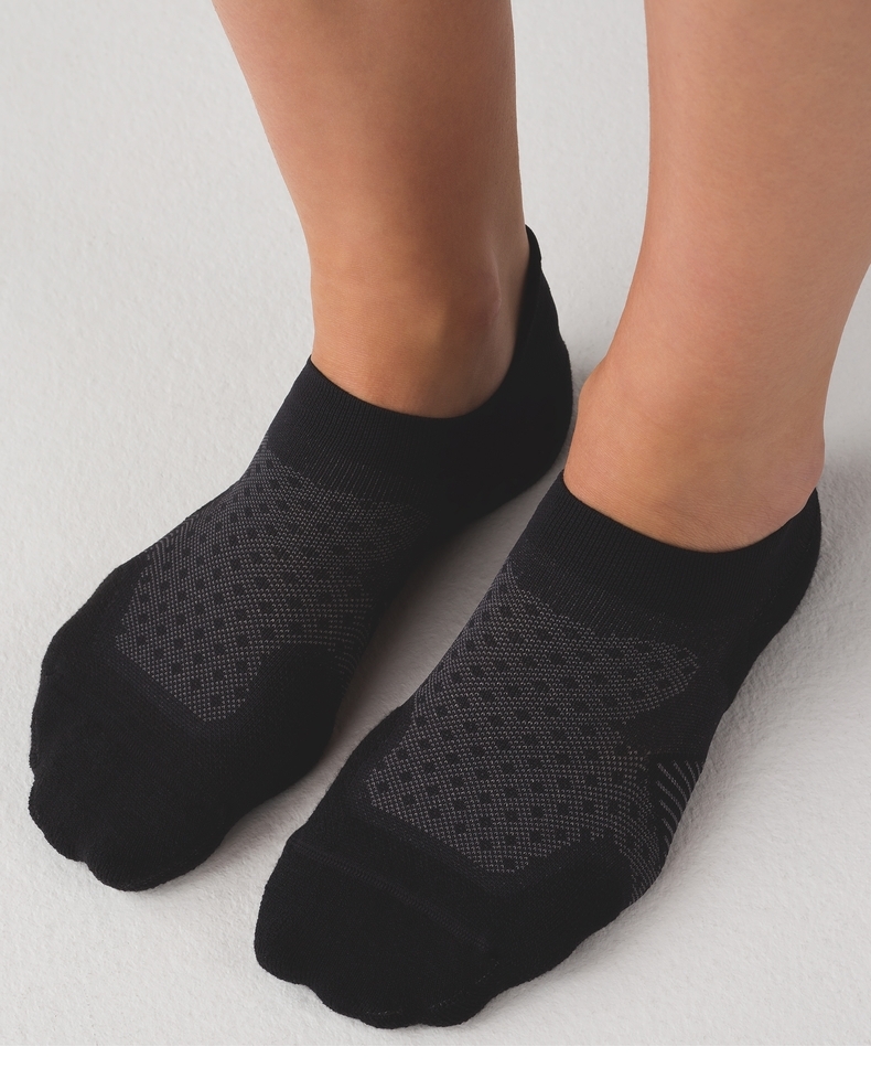 Lululemon Vớ thể thao nữ chạy tốc độ tốc độ * Bạc LW9MHLS tất nữ cổ ngắn