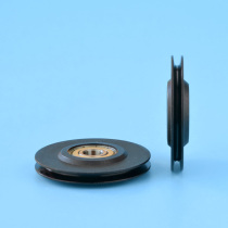 Tonli lift AMD layer door closing rope wheel self-closed closing rope wheel heavy hammer steel wire rope 608ZZ bearing wheel