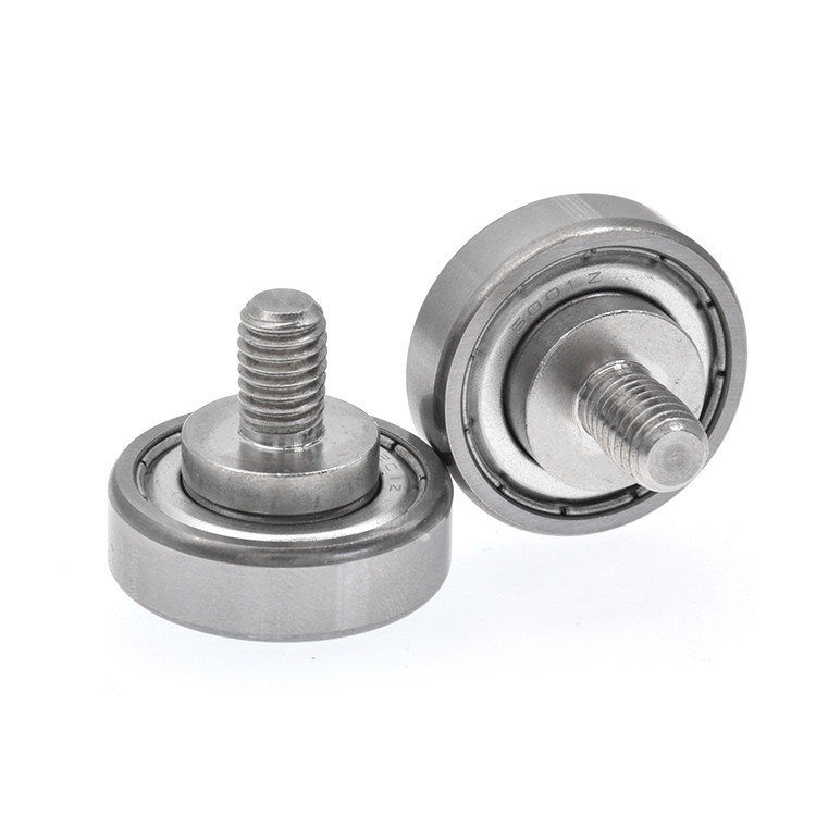 With screw bearing JS6001-28-8C612M10 external threaded bearing pulley automation equipment conductor