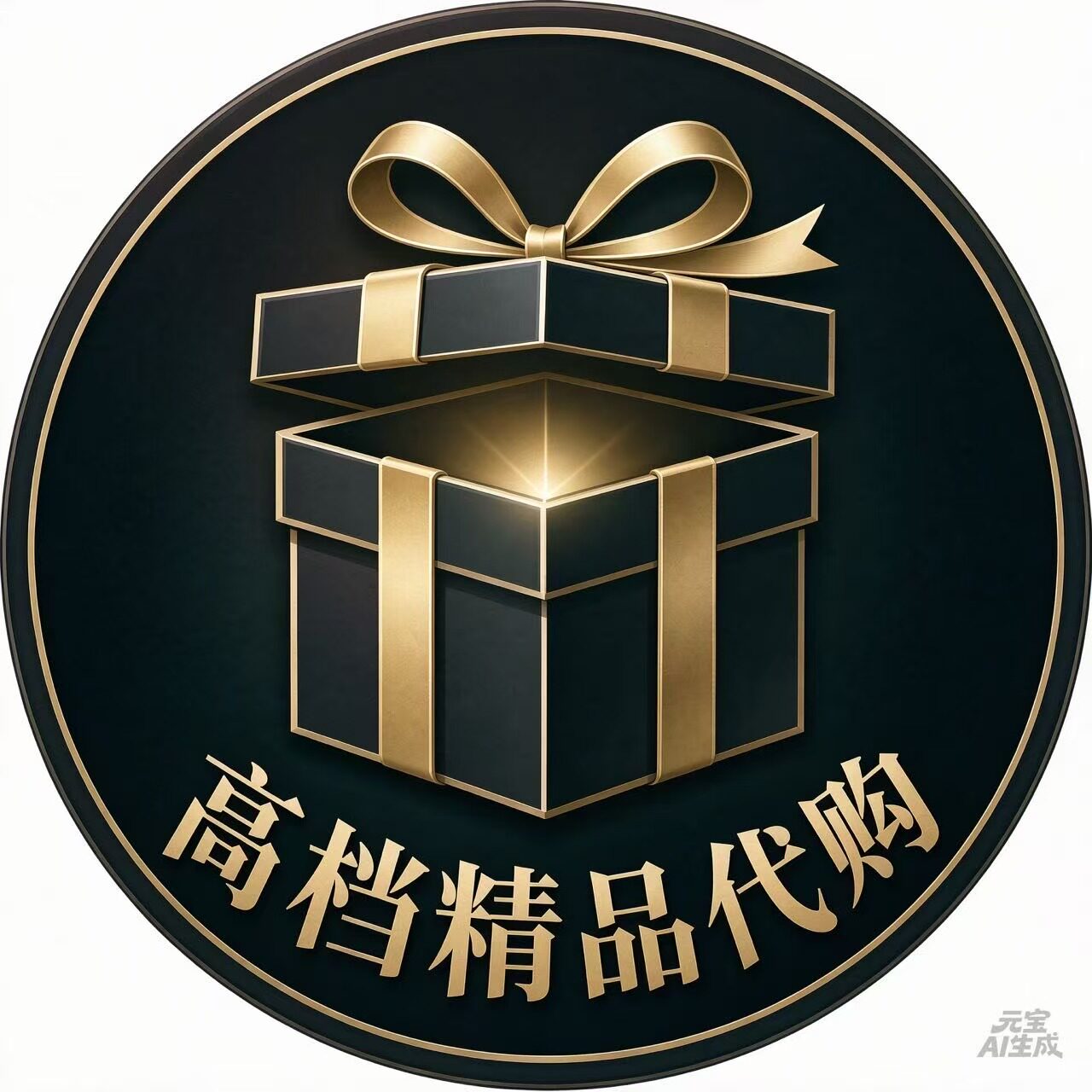 高档精品代购店的LOGO