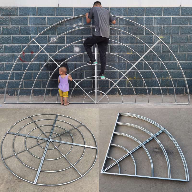 New Wedding Celebration Ceiling Cirque Crystal Strings Iron Art Shelf Wedding Celebration Ceiling Yarn Mantle Perforated Wedding Hall Ceiling Crystal 