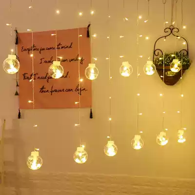 Wedding LED lights flashing lights lights window wedding room live room decorative lights curtain lights wishing lights