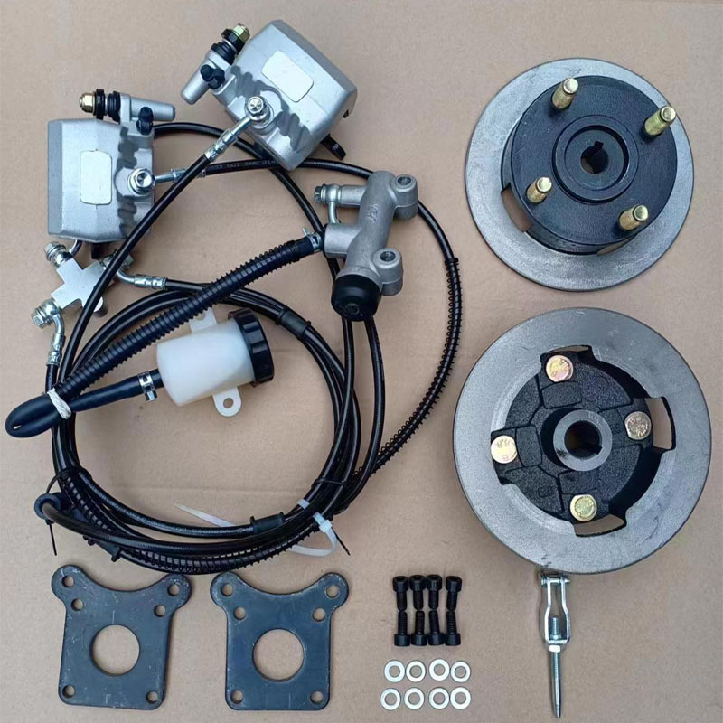 Disc Brake Converted to Drum Brake for Leisure Electric Vehicles, Four-Wheeler Oil Brake, Traditional Brake, Rear Brake, Tricycle Modification Parts, Disc Disc Brake Converted to Drum Brake for Leisure Electric Vehicles, Four-Wheeler Oil Brake, Traditional Brake, Rear Brake, Tricycle Modification Parts, Disc