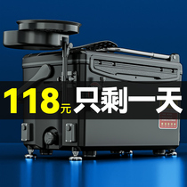 Complete set of fishing boxes 2022 new sit-down fishing box ultra-light multi-functional thickened special wild fishing gear box
