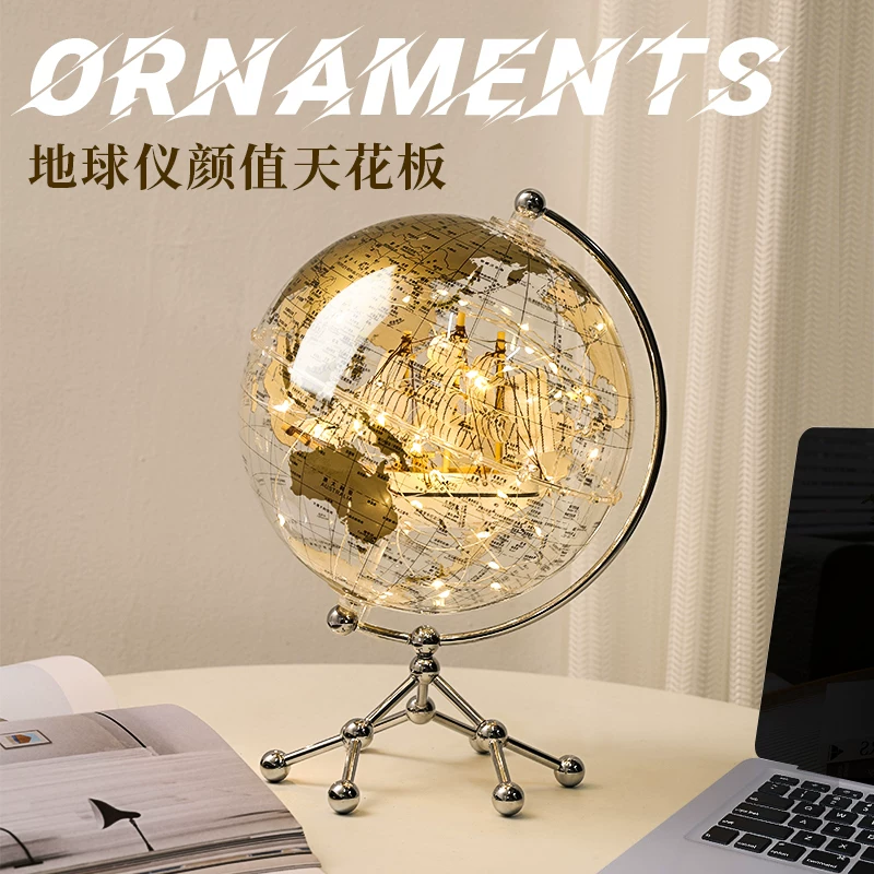 Three dimensional glowing lamp, card, minifigure for students, in 3d format, new version, for secondary school