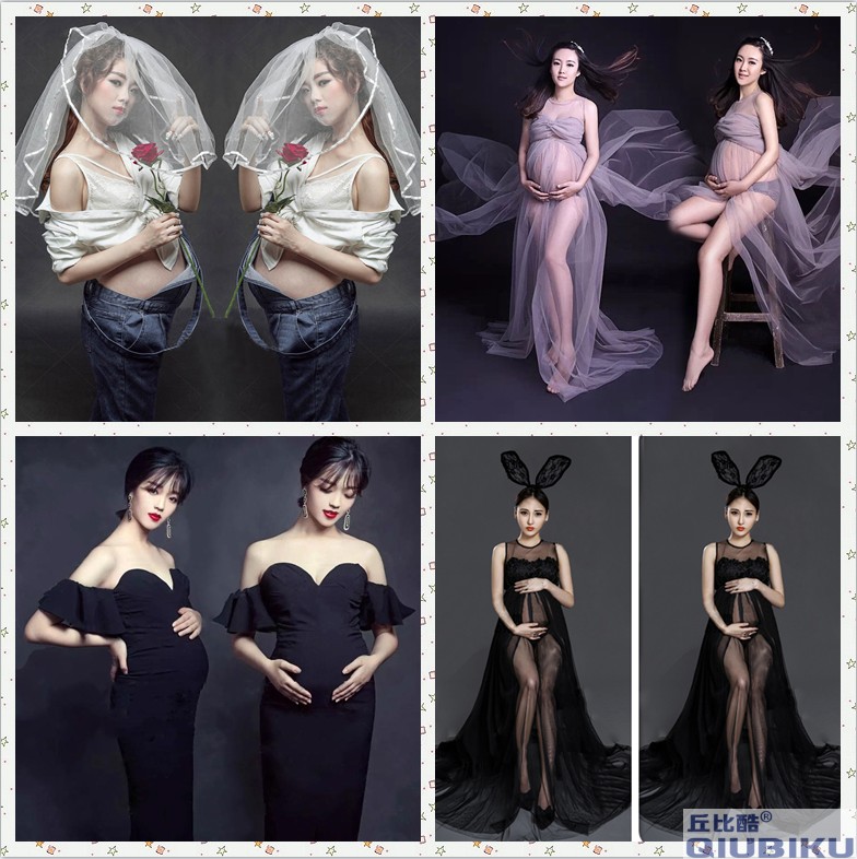 New photo studio pregnant woman Photo theme photo clothing beautiful pregnant mother photo art photo mommy photo clothes