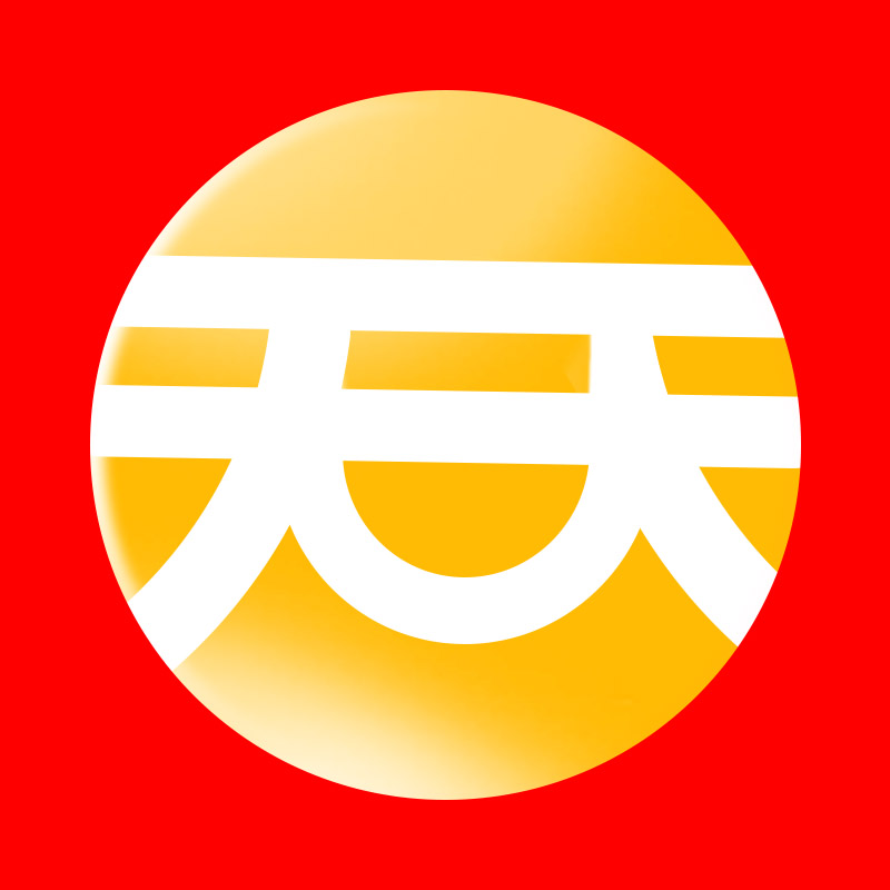 天天优品生活馆的LOGO
