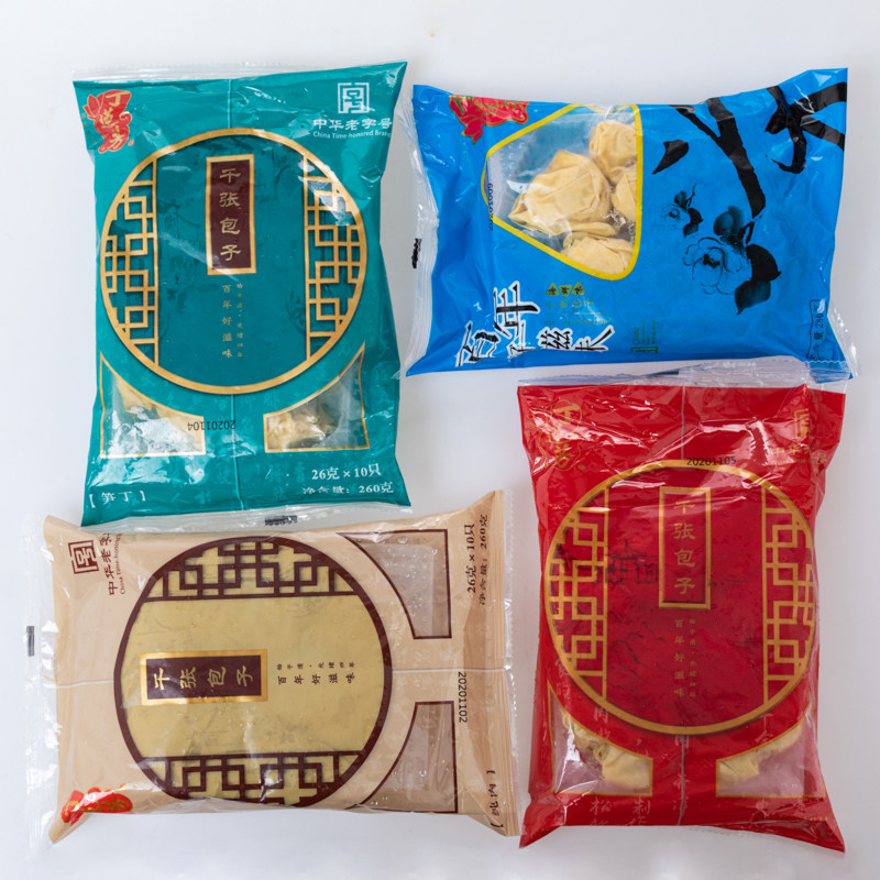 Ding Lianfang Qianzhang Qianfu (traditional seafood pure meat asparagus Ding) 4 bagged Jiang Zhejiang and Anhui