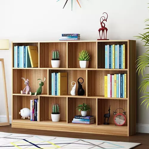 Книжная полка, современный простой книжный шкаф для школьников