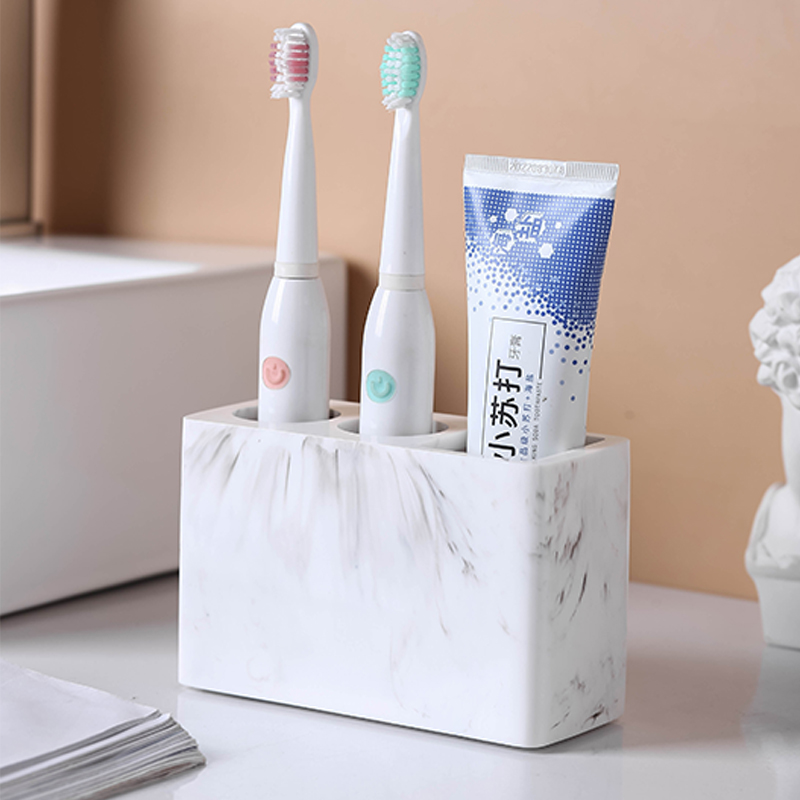 Nordic electric toothbrush rack dressing room bathroom home simple comb razor toothpaste toothbrush storage box