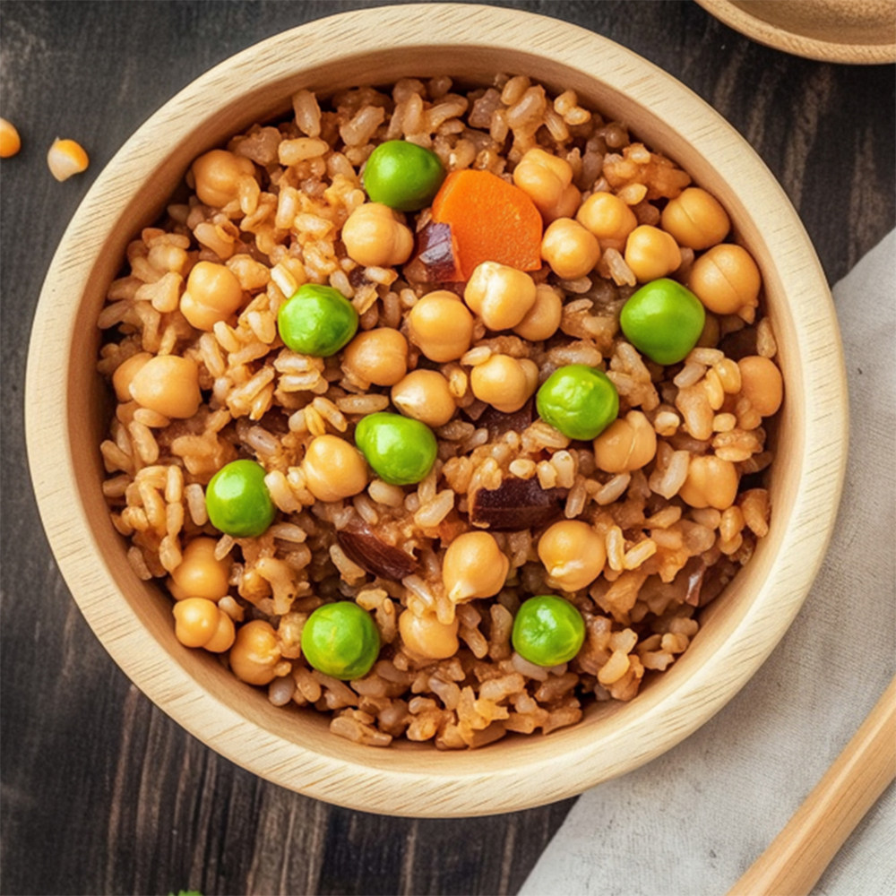 米舍有机鹰嘴豆麦仁饭1kg:健康饮食新选择,让你吃得安心又美味!-混合杂粮-淘宝好物网