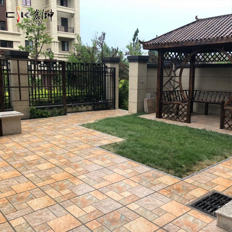60 Antique Brick Courtyard Floor Tiles Non Slip Frost Outdoor Floor Tiles Non Slip Frost Outdoor
