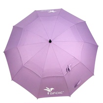 高尔夫雨伞Birdie防紫外线双层伞银胶玻纤骨十骨十面结实GOLF雨伞