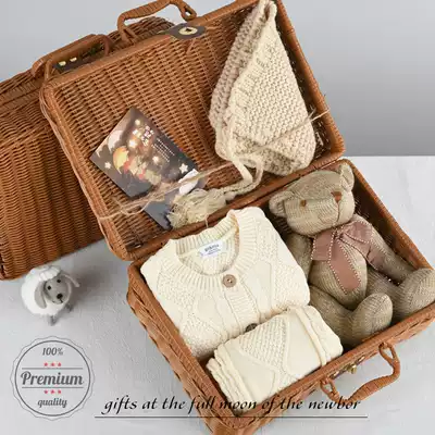 Newborn baby clothes gift box set group newborn gift box newborn baby supplies full moon gift box baby supplies
