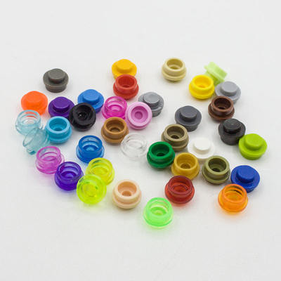 Domestic science and technology education building blocks, loose parts 4073 30057 6141 34823 1x1 small round plate moc small particles