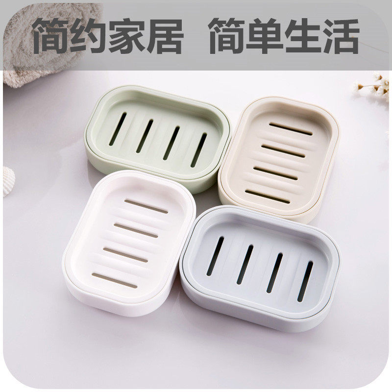 Japanese ins Simple box Double layer with lid Incense box Powder room drain fat box Creative travel portable
