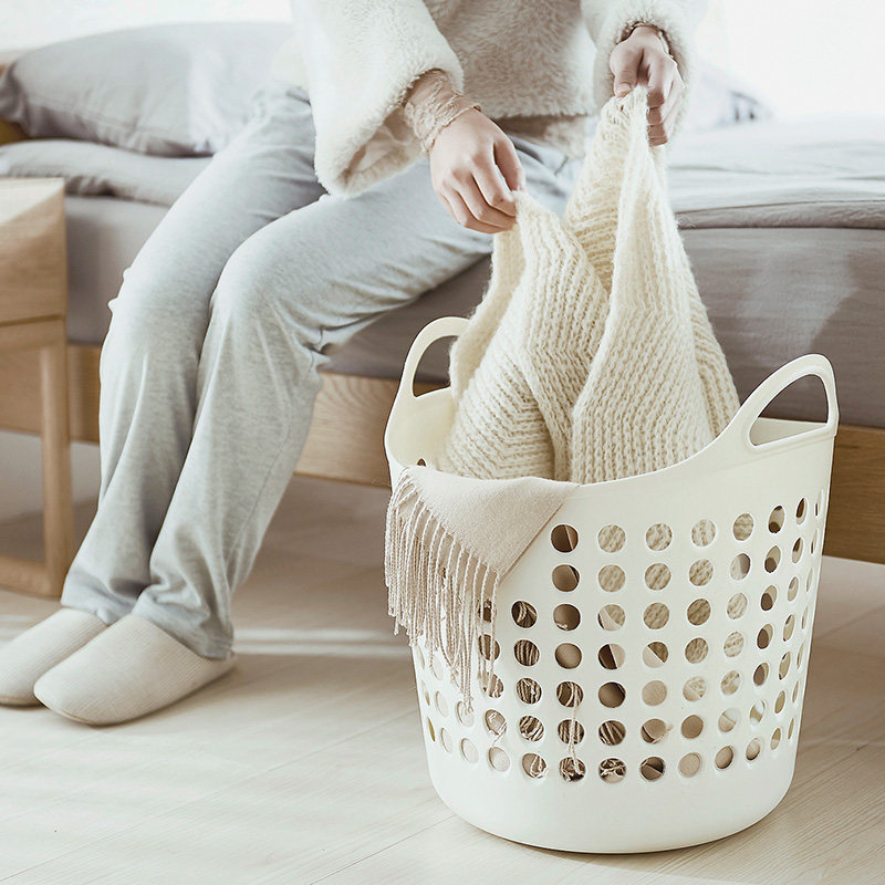 Day Style Dirty Laundry Basket Plastic Laundry Basket Dirty Laundry Containing Basket Home Containing Basket Clothing Basket Dirty Laundry Basket