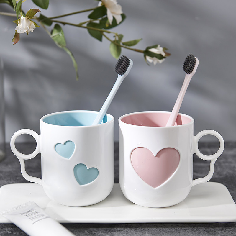 Japanese-style ins mouthwash cup couple household simple toothbrush cup children's wash cup mouthwash cup creative European tooth cylinder