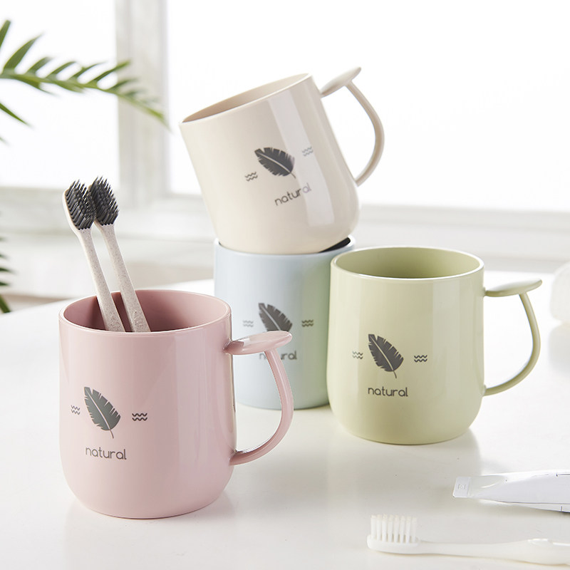 Japanese-style ins wash cup couple household simple toothbrush cup a children's mouthwash cup creative European tooth cylinder