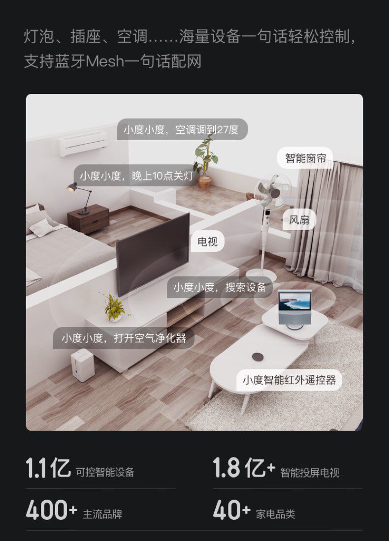 Смарт-колонки 【现货速发】小度智能屏x10小度在家x10蓝牙音箱大屏幕全屏无线音响家用学习机2020旗舰新款 Small