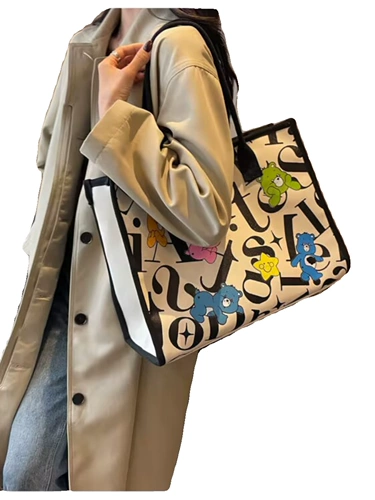 Вместительный и большой шоппер, портативная универсальная барсетка, сумка на одно плечо для матери и ребенка, коллекция 2023