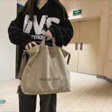 Ретро сумка через плечо, вместительная и большая сумка на одно плечо, рюкзак, барсетка, подходит для студента