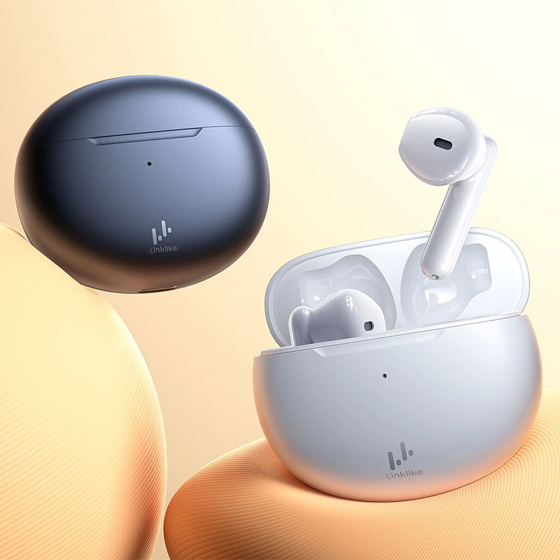 [Official Genuine Product] Linklike Bluetooth Headphones Linkpods High-Quality Sound Semi-In-Ear 2025 New Model